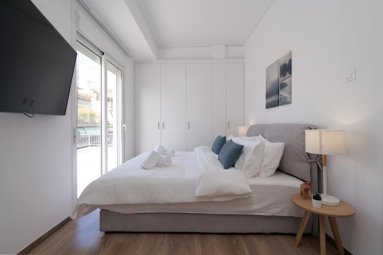 Apartamento Athens Hideout Apt, Big Rooftop With City View Exterior foto