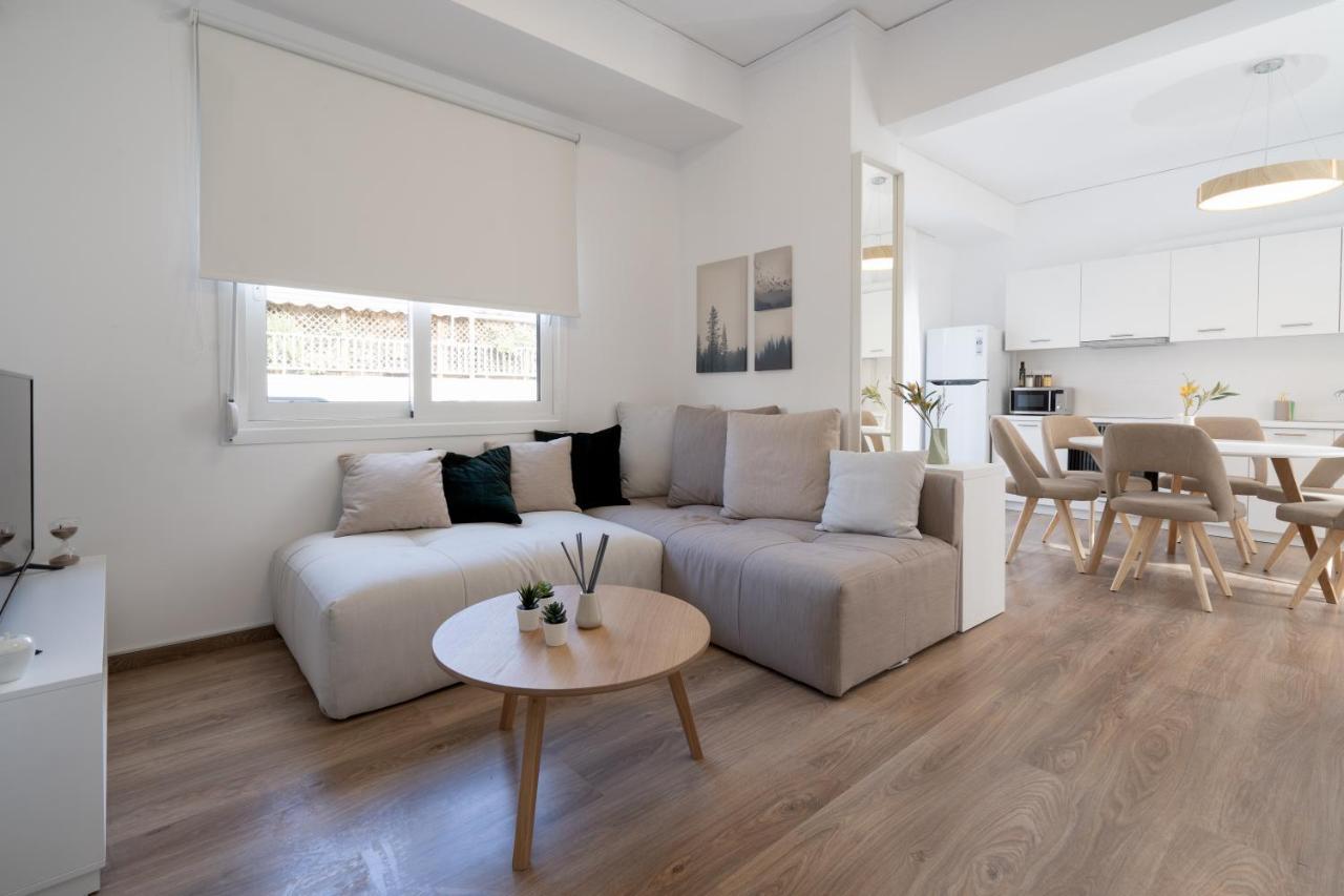 Apartamento Athens Hideout Apt, Big Rooftop With City View Exterior foto